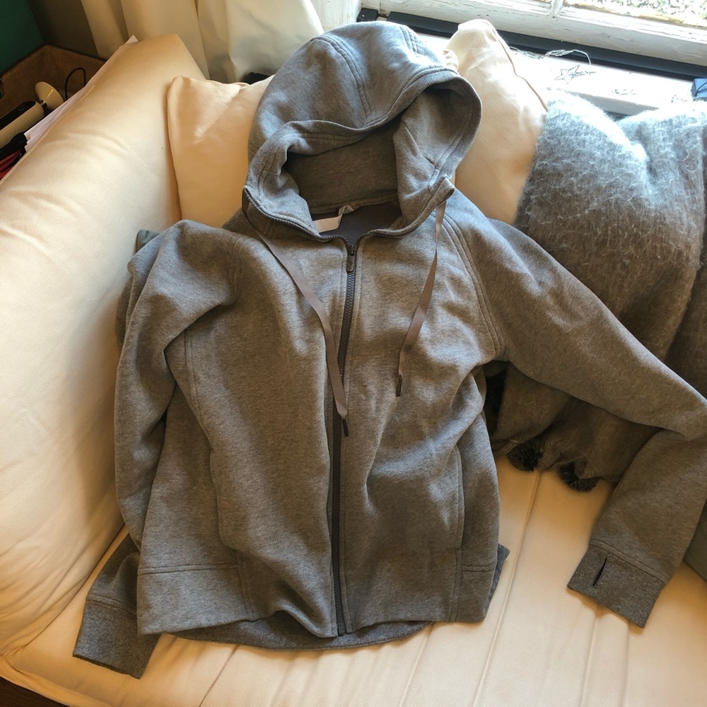 Lululemon Zip Up Hi-Low Hoodie
